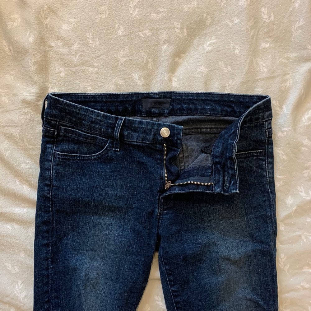 Koral mid-waist skinny dark blue jeans 29